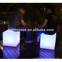 Night emotion creating LED Cube Chair